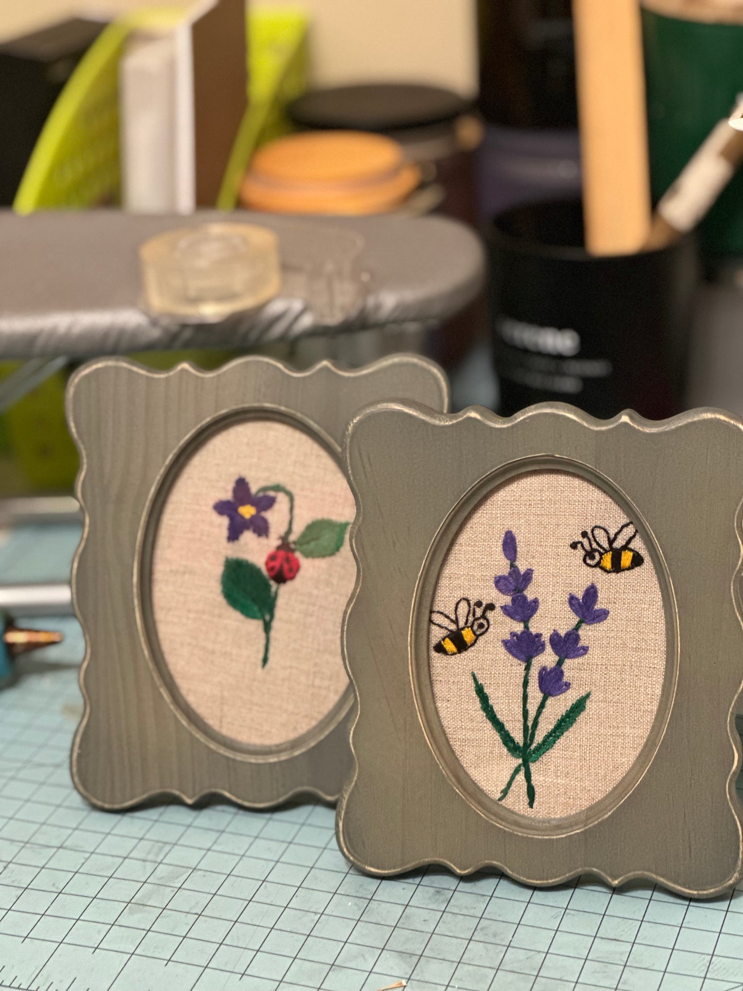 Framed Embroidery