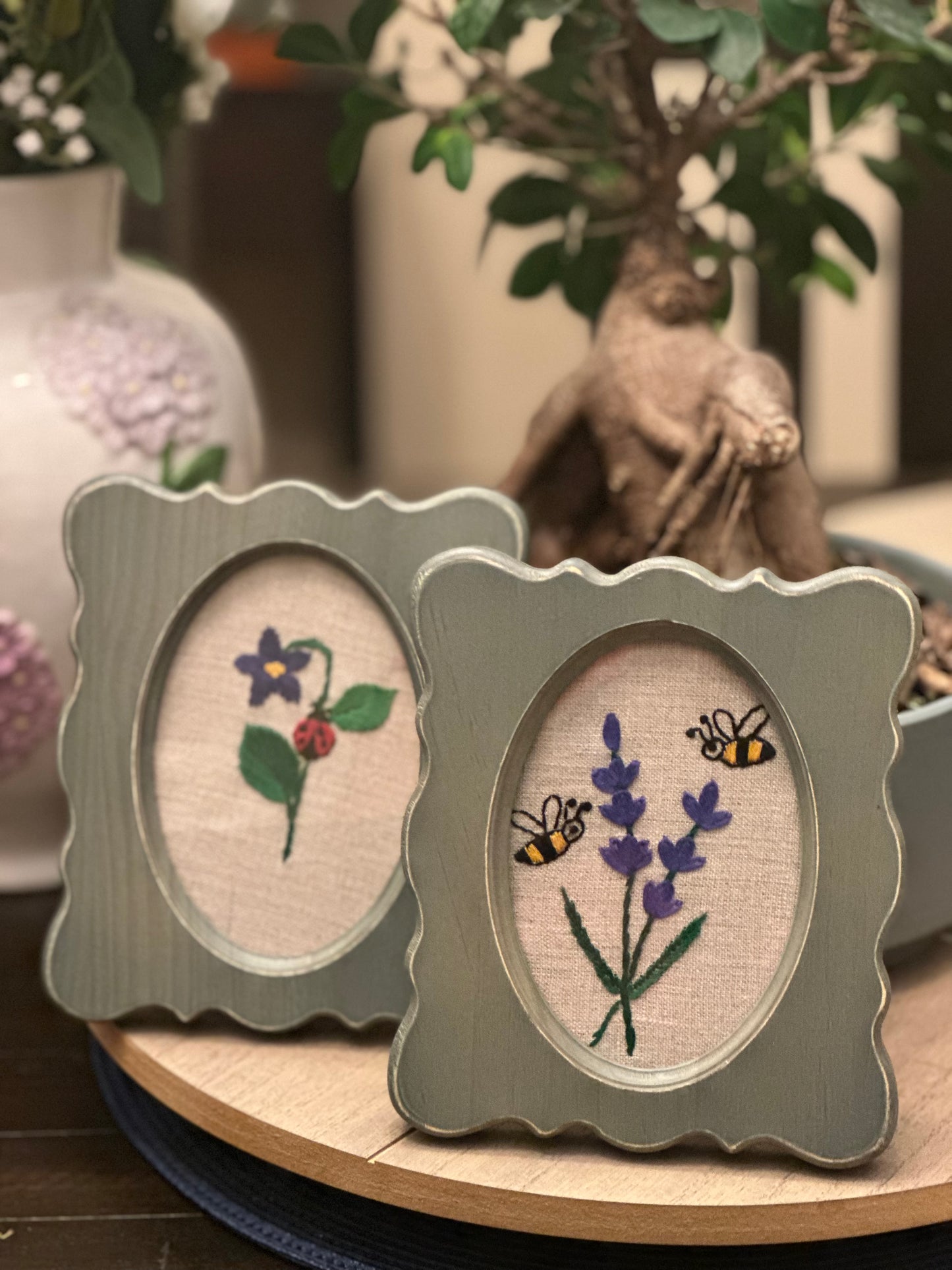 Framed Embroidery